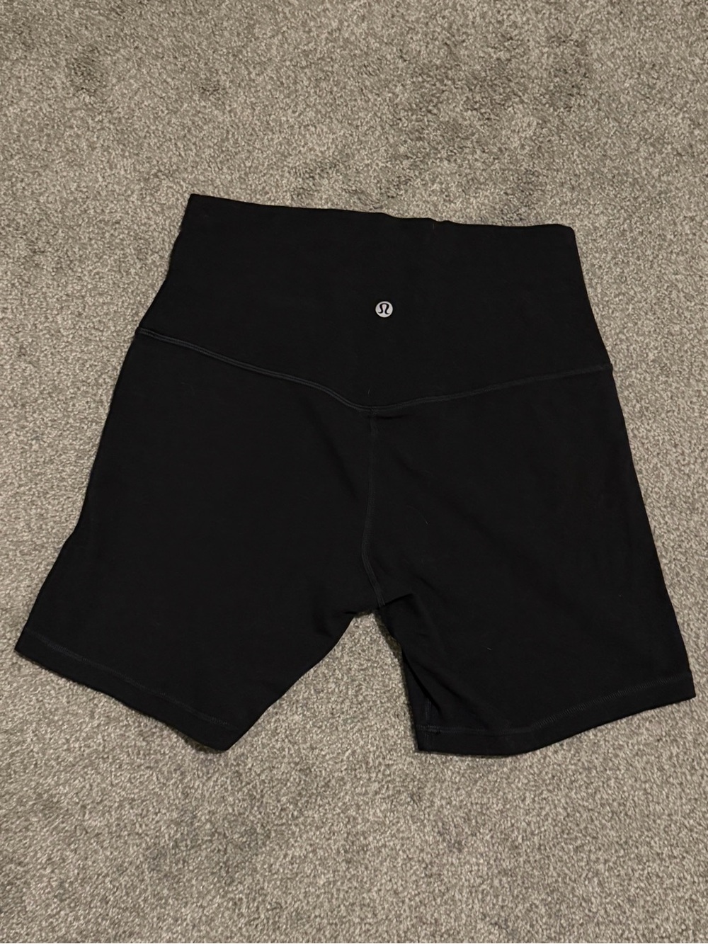 lululemon athletica Black High-Waist Bike Shorts